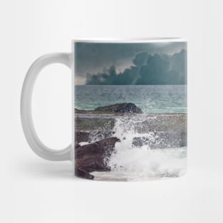 Cloudy Day At Aliso Beach Mug